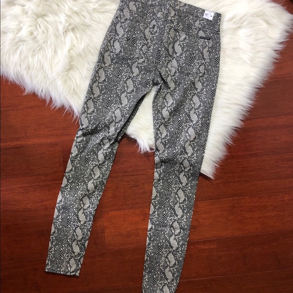 Hudson Python Sexy Snake Mid rise Nico Super Skinny Pants - Picture 3 of 5